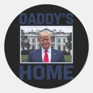 Inauguration 2025 President  Classic Round Sticker