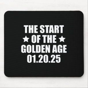 Inauguration 2025 President Trump Golden Age Mouse Pad