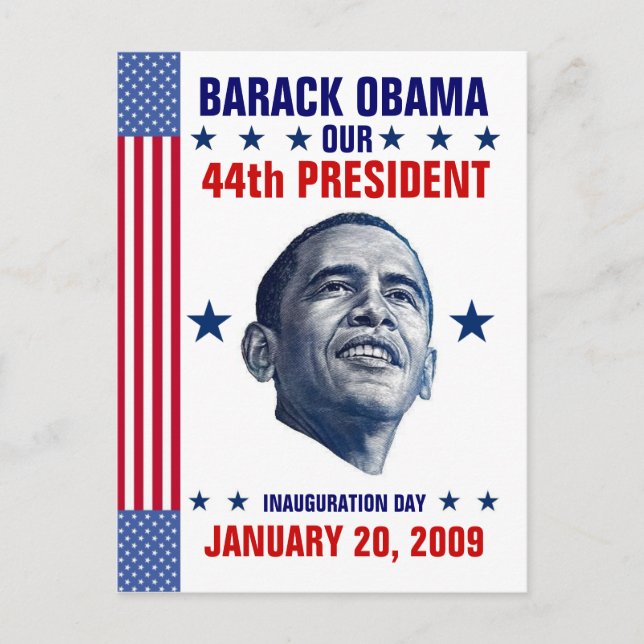 Inauguration (Blank Back) Postcard (Front)