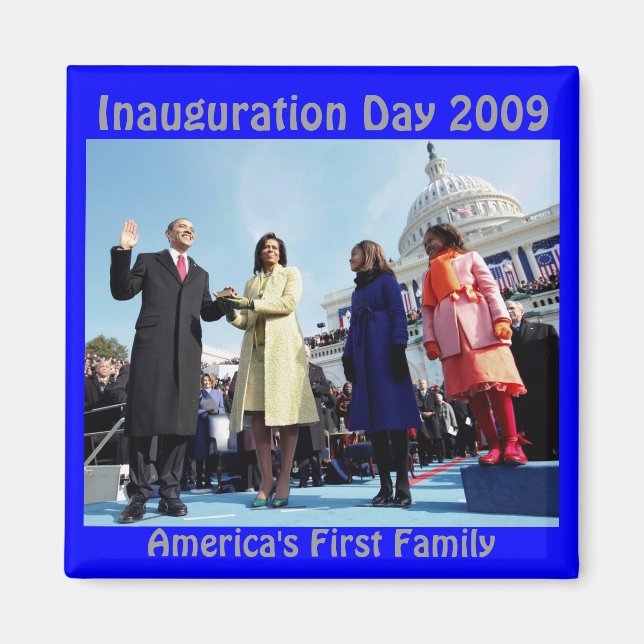 inauguration day  2009 magnet (Front)
