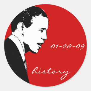Inauguration Day Classic Round Sticker