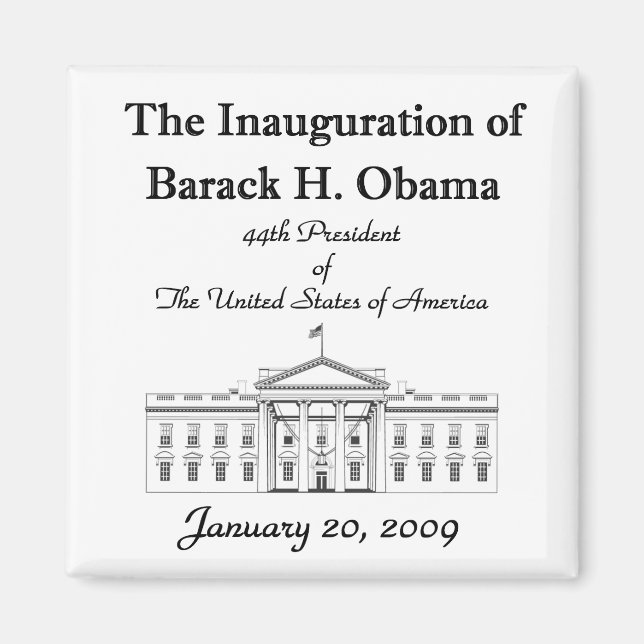 Inauguration Magnet (Front)