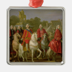 Inauguration of the Place Louis XV Metal Ornament