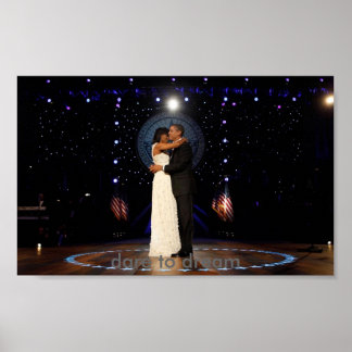 Inauguration President Barack Obama Dance w/ Miche Poster