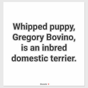 Inbred Terrier Gregory Bovino Hankamer Artjunkhaus