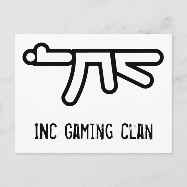 INC AK-47 Postcard (Front)