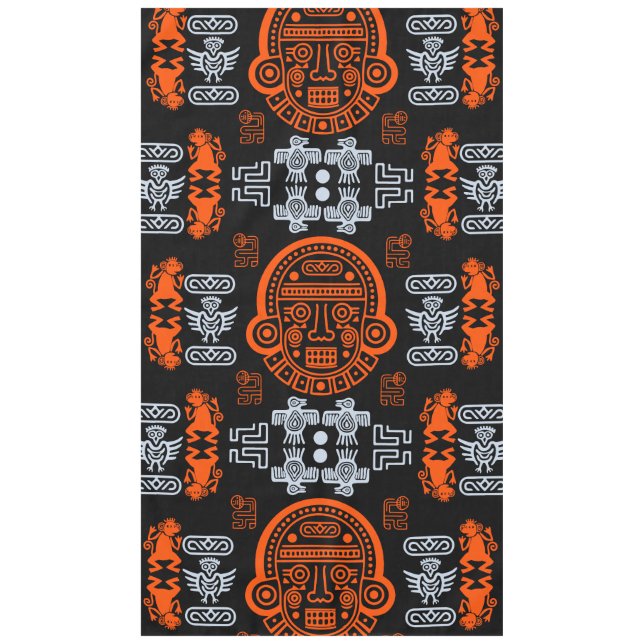 inca Aztec Home Decor Tablecloth (Front)