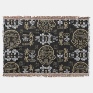 inca Aztec Home Decor Throw Blanket