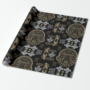 inca Aztec Home Decor Wrapping Paper