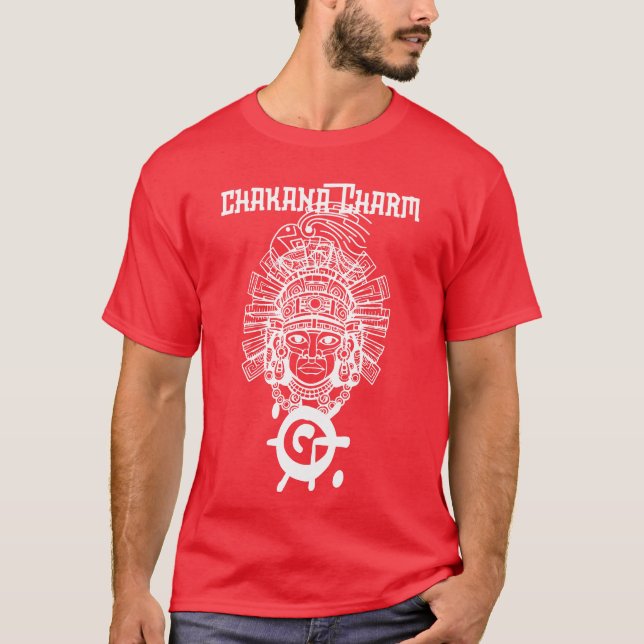  Inca Face & Chakana Charm Tee (Front)