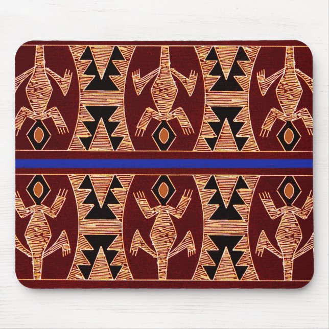 Inca Geckos Mouse Pad (Front)