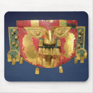 Inca mask mouse pad
