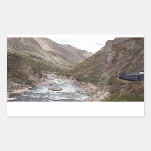 Inca rail train to Machu Picchu sticker