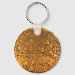 Inca shield key ring