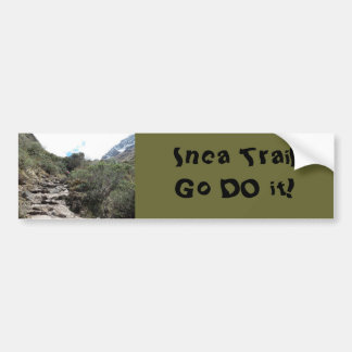 INCA TRAIL GO DO IT Bumpersticker Bumper Sticker