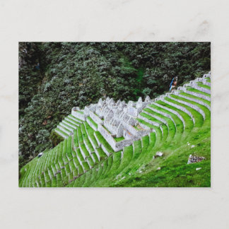 Inca Trail Machu Picchu Peru - Travel Photography Postcard