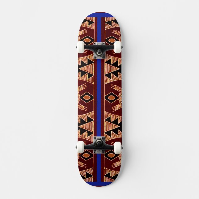 Inca Tribal Skateboard (Front)