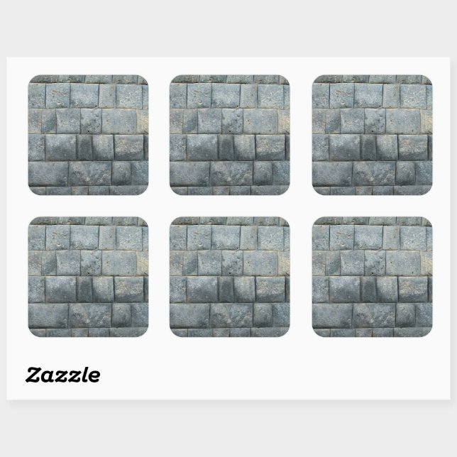 Inca wall square sticker (Sheet)