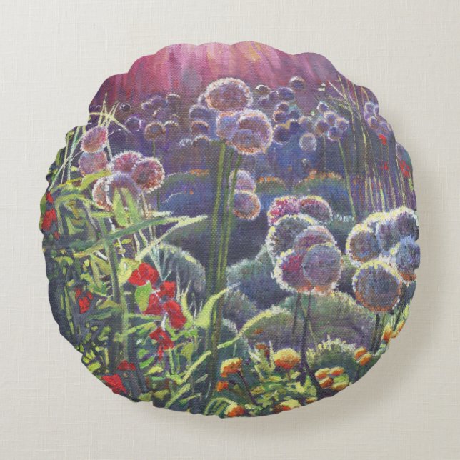 Incandescence 2013 round cushion (Front)