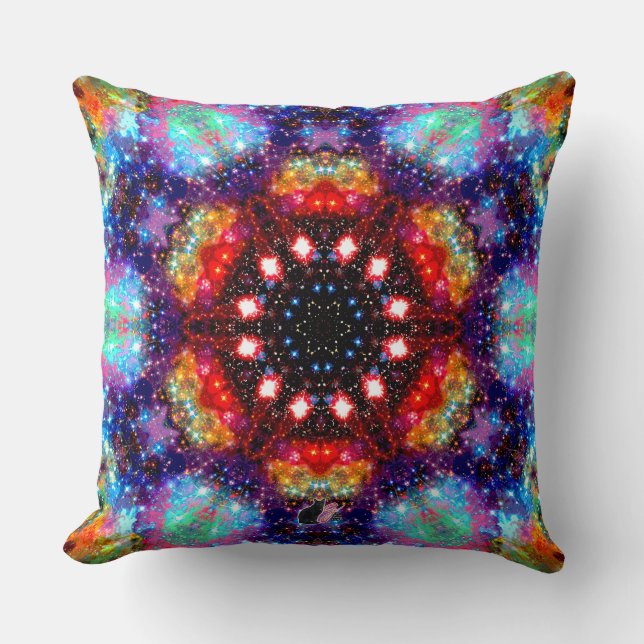 Incandescence Stellar Kaleid Cushion (Front)