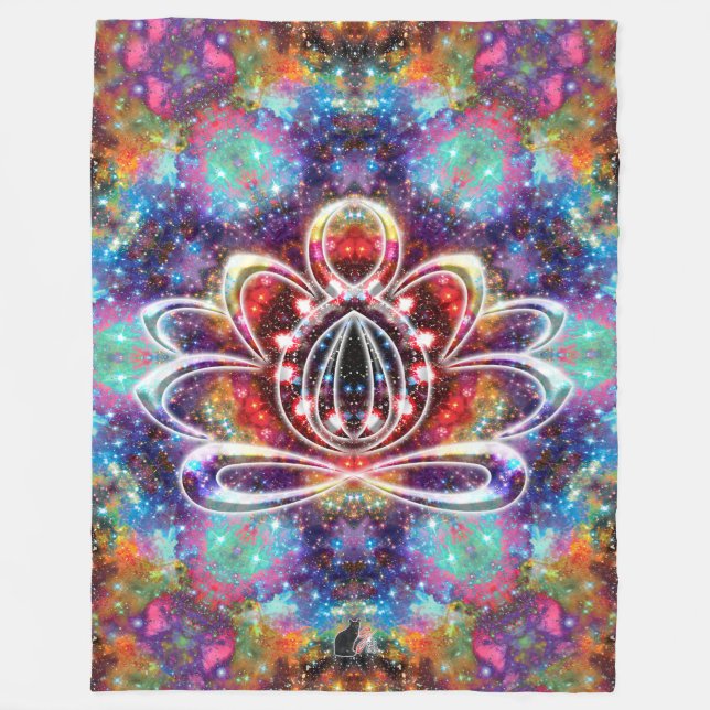 Incandescence Zen Fleece Blanket (Front)