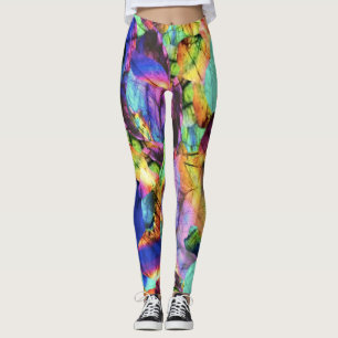 Incandescent Corals Leggings