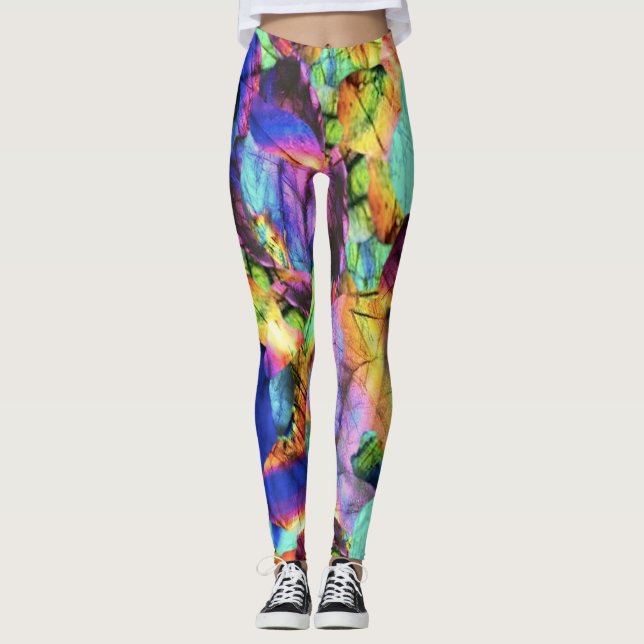 Incandescent Corals Leggings (Front)