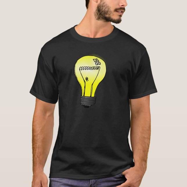 Incandescent Light Bulb T-Shirt (Front)