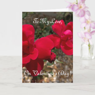 Incandescent Red, Gorgeous Valentine's Card