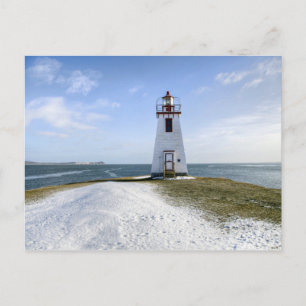 Inch Arran Lighthouse New Brunswick Postcard