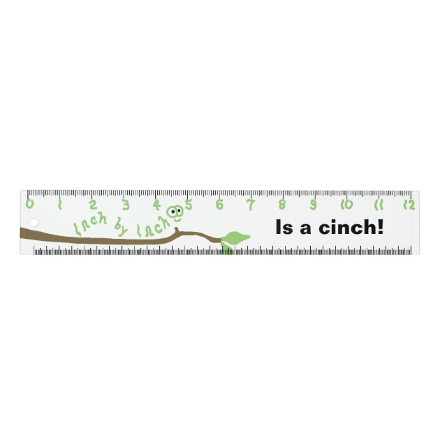 one inch ruler