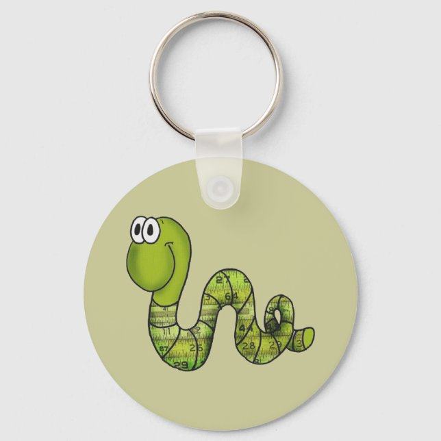 Inch Worm Product Collection Key Ring (Front)