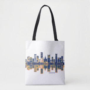 Incheon Skyline Tote Bag