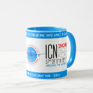Incheon, South Korea elegant Mug