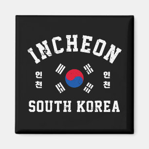 Incheon South Korea T-Shirt Magnet