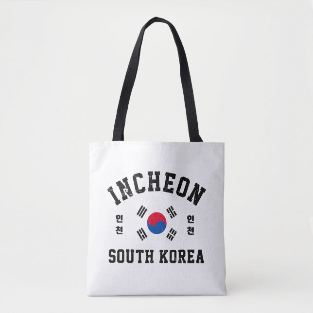 Incheon South Korea Tote Bag (Front)