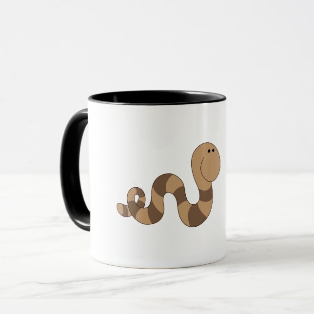Inchworm Mug (Front Left)