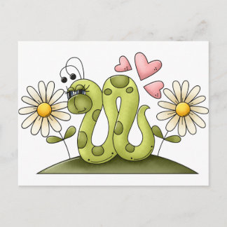 Inchworm Postcard