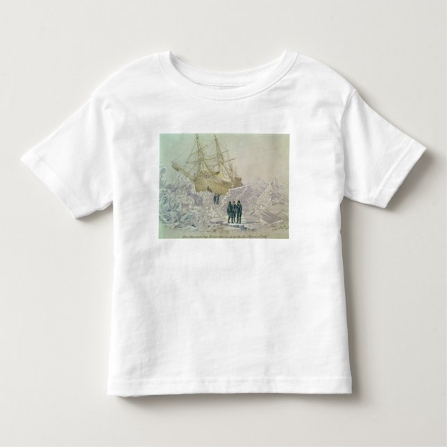 Incident on a Trading Journey: HMS Terror Toddler T-Shirt (Front)