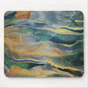 Incidents of Colours and Plains (tempera and penci Mouse Pad
