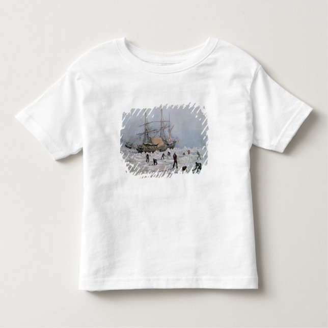 Incidents on a Trading Journey: HMS Terror Toddler T-Shirt (Front)