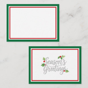 Include A Personal Note with your Christmas Gift Card