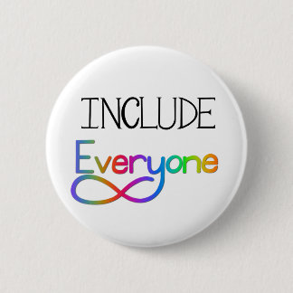 Include Everyone - Neurodiversity Awareness 6 Cm Round Badge