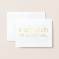 Includes You | Funny Bridesmaid Proposal