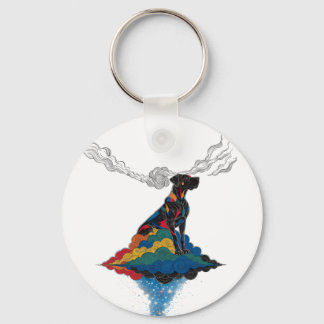 Inclusion Canine Vista Design Key Ring