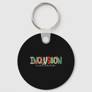 Inclusion Christmas Problems Sped Teacher Christma Key Ring