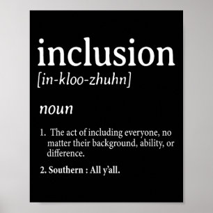 Inclusion Definition  Poster