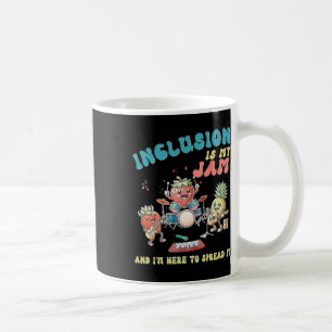 Inclusion Is My Jam Autism Awareness (2) Coffee Mug