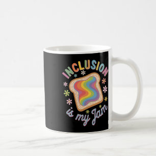 Inclusion Is My Jam Autism Awareness Coffee Mug