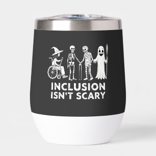 Inclusion isn't scary Spooky Skeleton Teacher 
